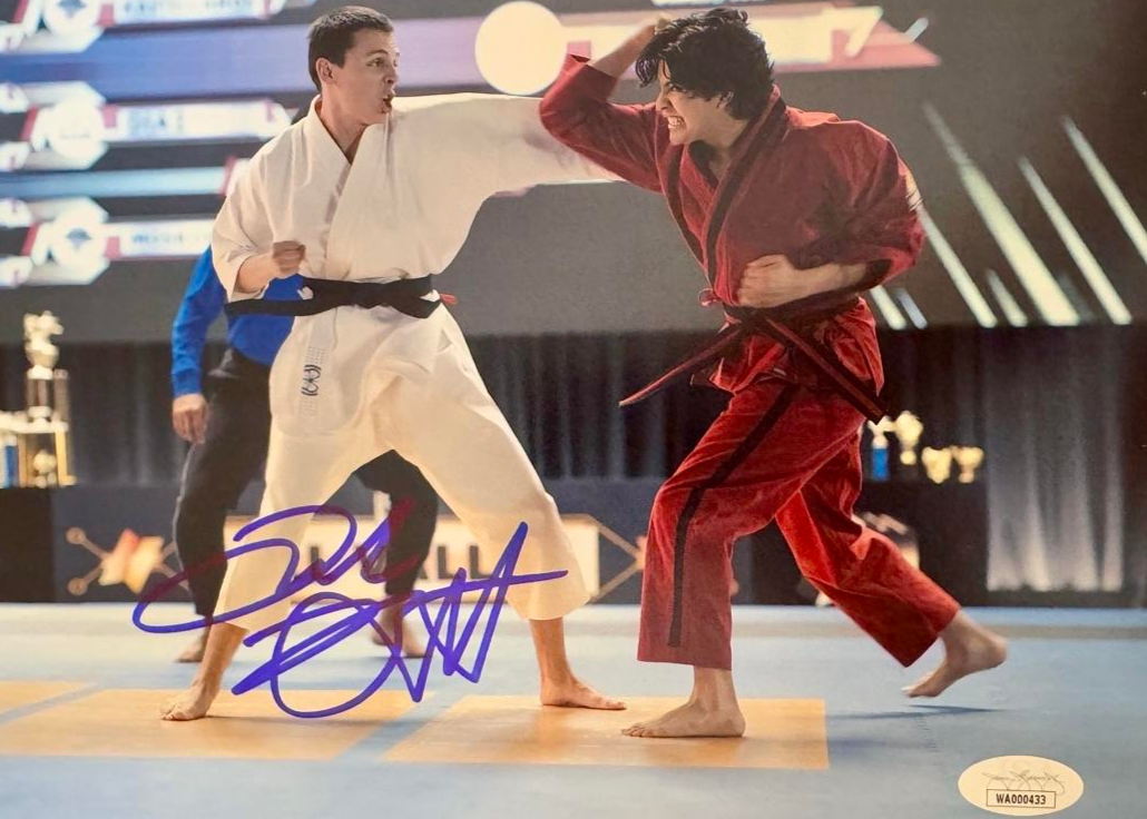 Jacob Bertrand Signed 8x10 Photo (Cobra Kai) - JSA COA
